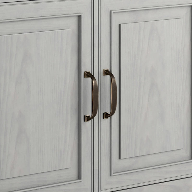Meuble de rangement d'entrée traditionnel en bois massif de 40 po de large - 40 po l x 15 po p x 36 po h