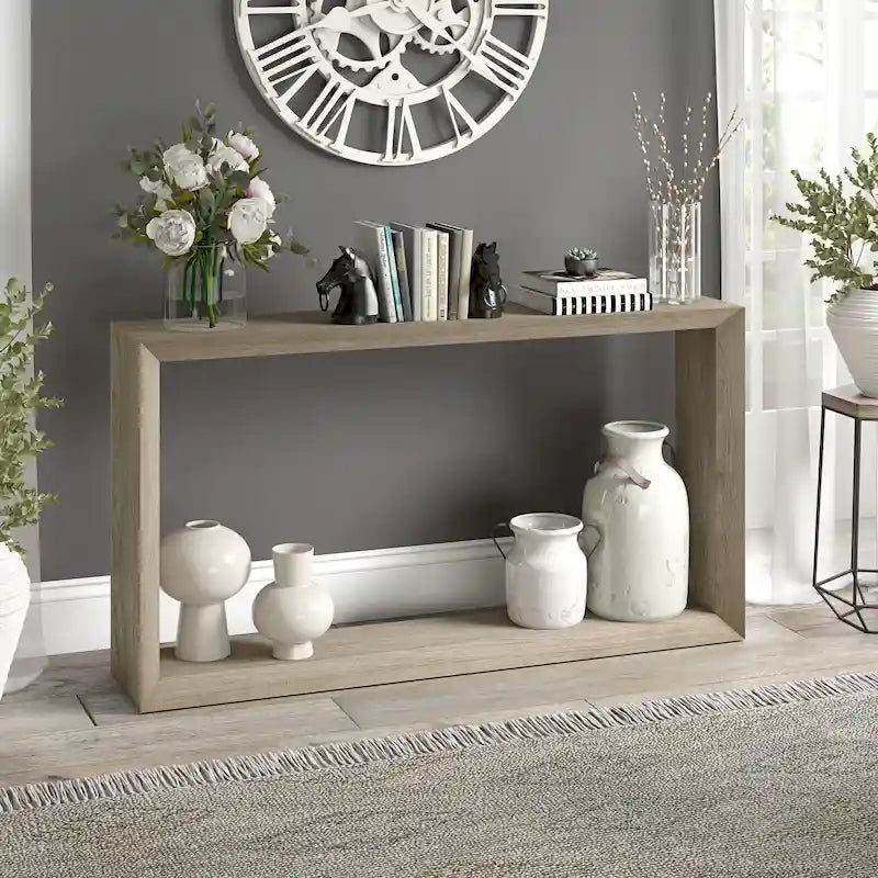 Console rectangulaire de 55 po de largeur – 55 po de largeur