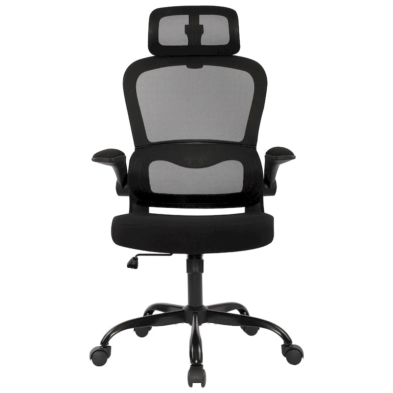 Chaise de bureau à domicile Chaise d'ordinateur en maille Chaise de bureau ergonomique à dossier haut