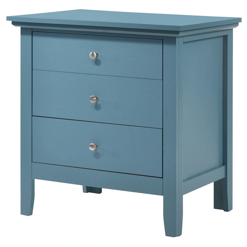 Table de chevet à 3 tiroirs (66 cm H x 61 cm L x 46 cm P)