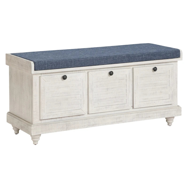 Le banc de rangement The Gray Barn