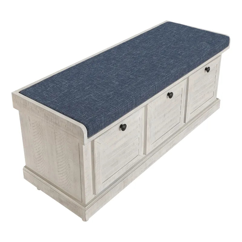 Le banc de rangement The Gray Barn