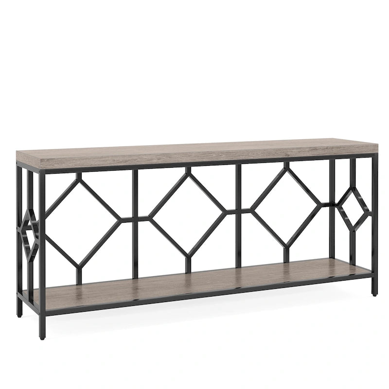 Table console et canapé d'appoint extra-longue de 70,9 pouces pour entrée et salon