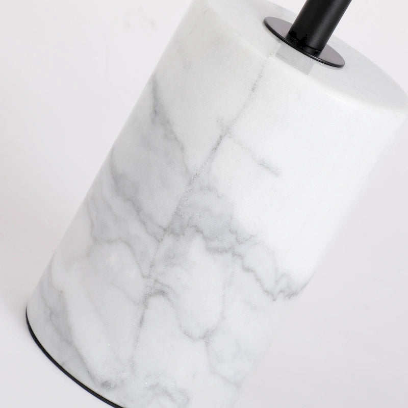 Table d'appoint ronde avec base en marbre, table d'appoint circulaire pour salon ou chevet
