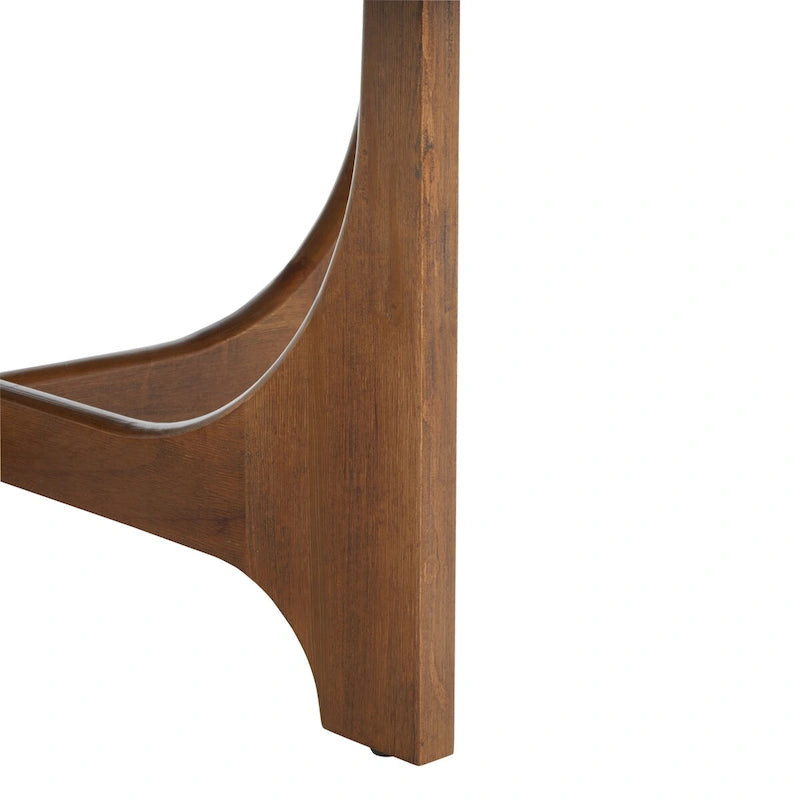 Table basse ronde en bois - 40 po larg. x 40 po prof. x 18 po haut. - 40 larg. x 40 prof. x 18 haut.