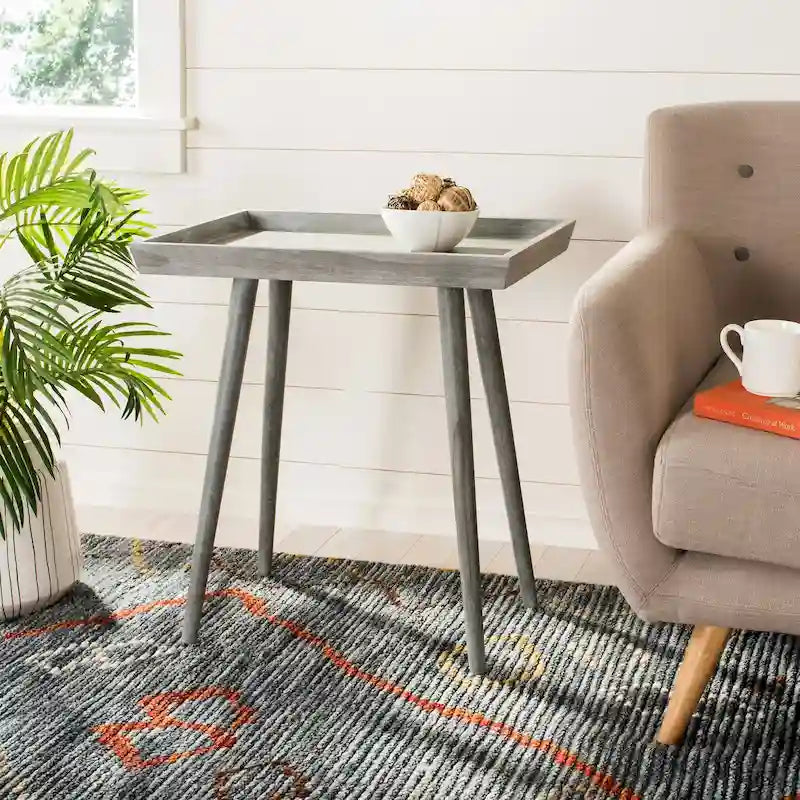 Table d'appoint avec plateau - 24Wx16Px25H
