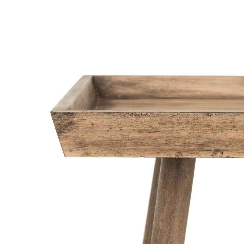 Table d'appoint avec plateau - 24Wx16Px25H