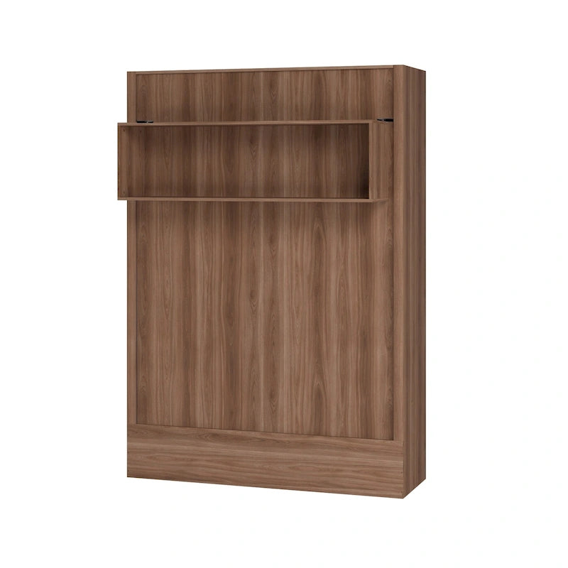 Lit escamotable contemporain Queen size Brésilien avec étagère