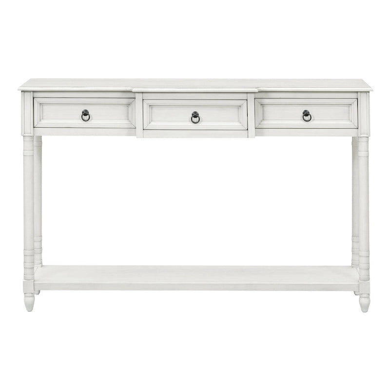 Console Table - Table d'appoint pour canapé avec tiroirs pour entrée