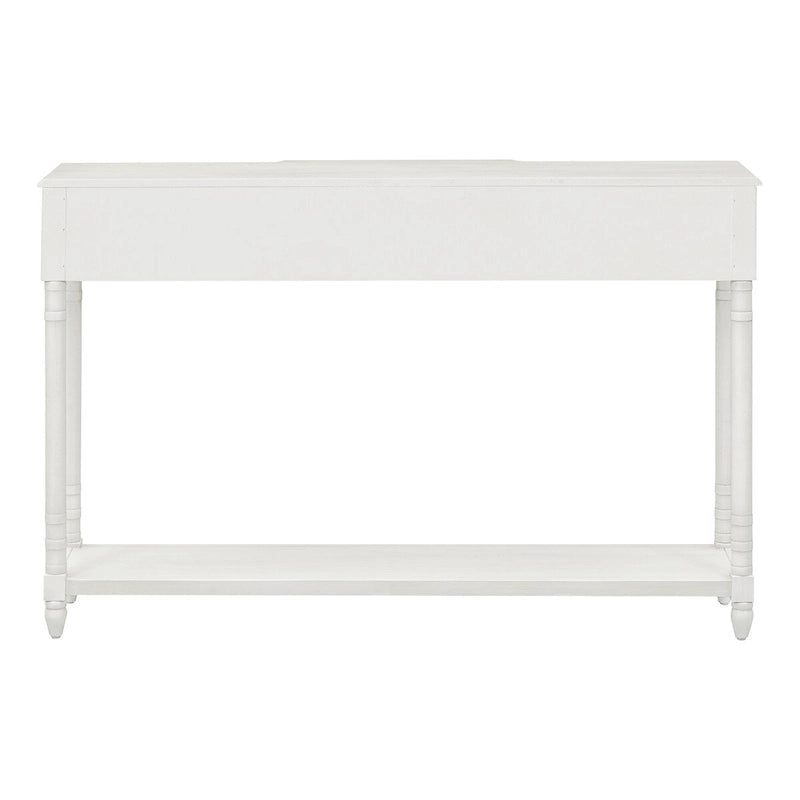 Console Table - Table d'appoint pour canapé avec tiroirs pour entrée