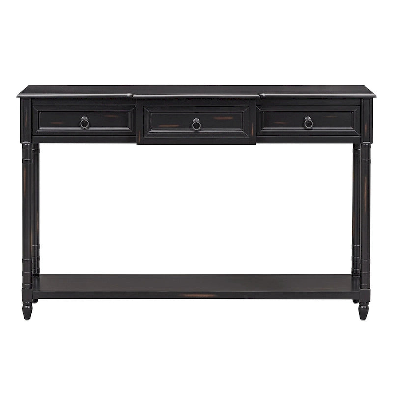 Console Table - Table d'appoint pour canapé avec tiroirs pour entrée