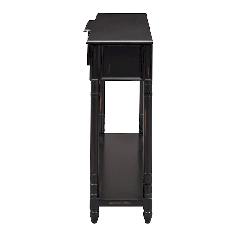 Console Table - Table d'appoint pour canapé avec tiroirs pour entrée