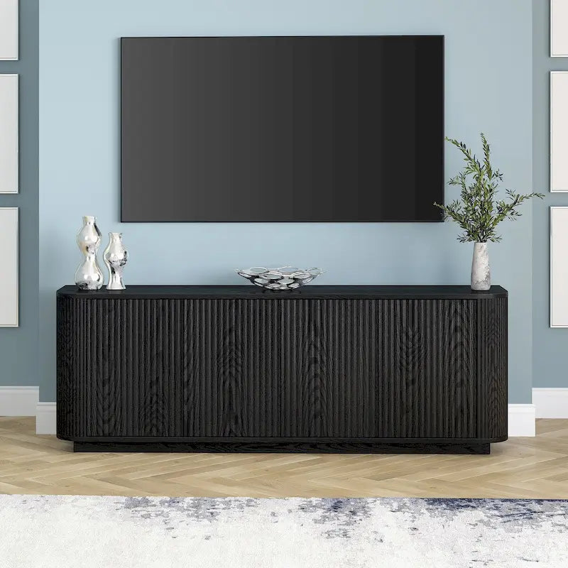 Meuble TV rectangulaire pour téléviseurs jusqu'à 75 po - 68 po de large