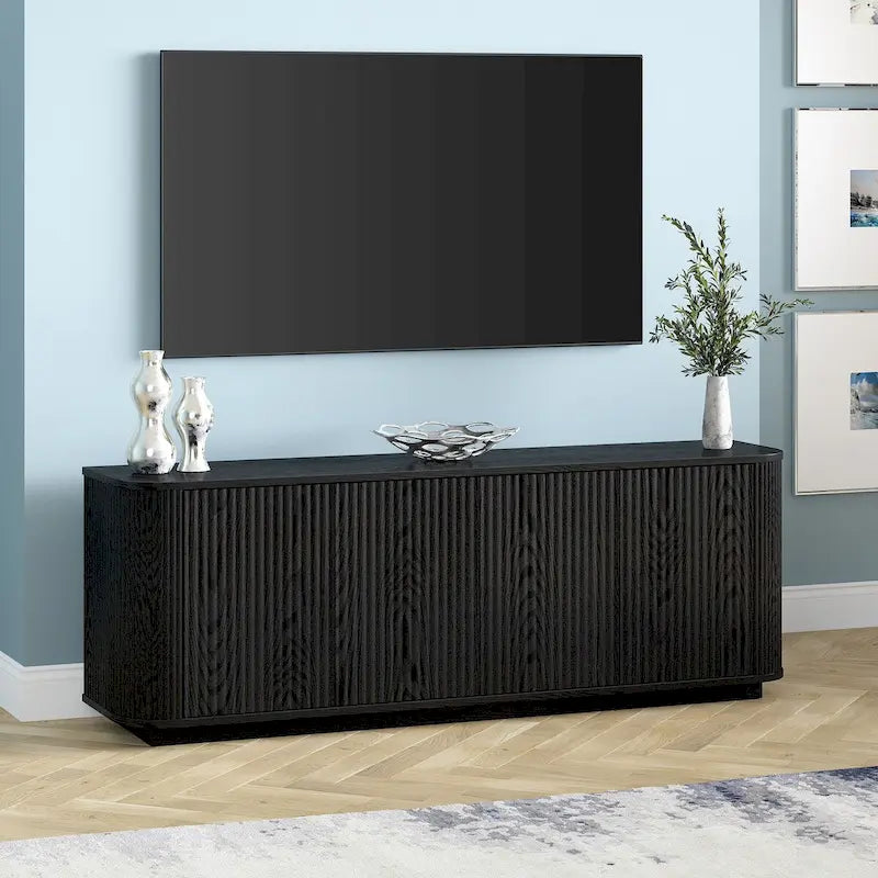 Meuble TV rectangulaire pour téléviseurs jusqu'à 75 po - 68 po de large