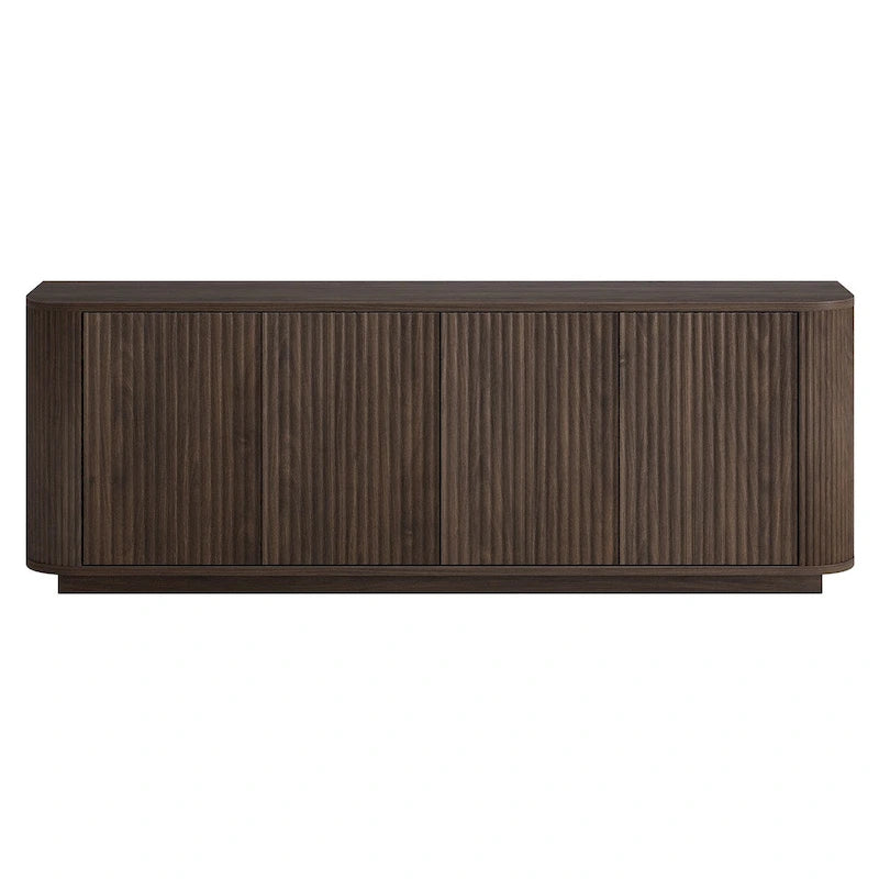 Meuble TV rectangulaire pour téléviseurs jusqu'à 75 po - 68 po de large