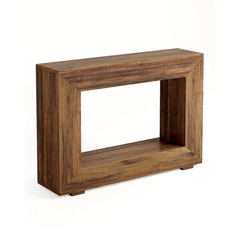 Console rustique de 47 pouces pour entrée, couloir et salon