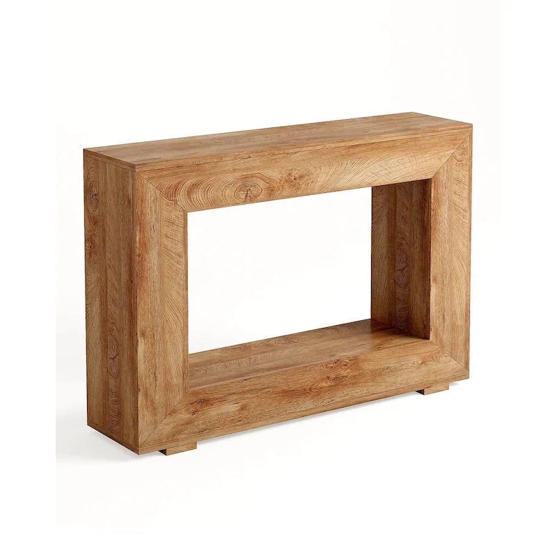 Console rustique de 47 pouces pour entrée, couloir et salon